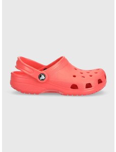 Παντόφλες Crocs CLASSIC KIDS CLOG χρώμα: κόκκινο