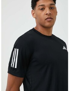 Μπλουζάκι προπόνησης adidas Performance Club χρώμα: μαύρο