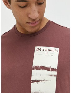 Βαμβακερό μπλουζάκι Columbia Explorers Canyon IC0434 2036441
