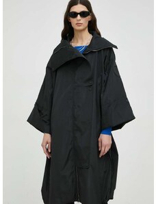 Παλτό MMC STUDIO χρώμα: μαύρο