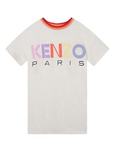 Παιδικό φόρεμα Kenzo Kids χρώμα: μπεζ