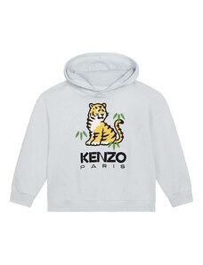 Παιδική βαμβακερή μπλούζα Kenzo Kids με κουκούλα