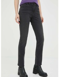 Τζιν παντελόνι Wrangler Slim χρώμα: μαύρο