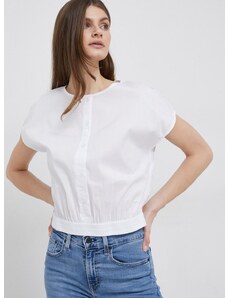 Μπλουζάκι Dkny χρώμα: άσπρο