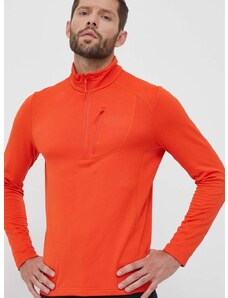 Αθλητική μπλούζα Jack Wolfskin Kolbenberg Hz χρώμα: πορτοκαλί