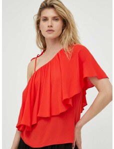 Μπλουζάκι Bruuns Bazaar χρώμα: κόκκινο