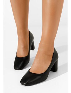 Zapatos Γόβες με χοντρό τακούνι Aleka μαύρα