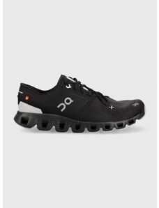 Παπούτσια για τρέξιμο On-running Cloud X 3 χρώμα: μαύρο F30