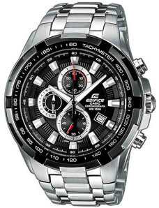 CASIO Edifice Chronograph - EF-539D-1AVEF Silver case with Stainless Steel Bracelet
