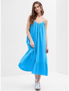 GAP Μπλε Gauze Cami Maxi Φόρεμα