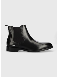Δερμάτινες μπότες τσέλσι Karl Lagerfeld Urano Iv χρώμα: μαύρο F30