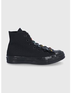 Πάνινα παπούτσια Converse 571430C χρώμα: μαύρο