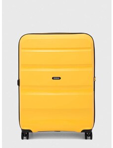Βαλίτσα American Tourister χρώμα: κίτρινο