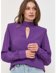 Μπλουζάκι Ivy Oak χρώμα: μοβ