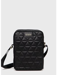 Τσάντα για tablet Guess χρώμα: μαύρο