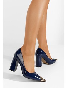 Zapatos Γόβες με χοντρό τακούνι Azul Νειβι