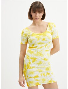 Κίτρινο-κρεμ φόρεμα με θήκη TALLY WEiJL - Γυναικεία