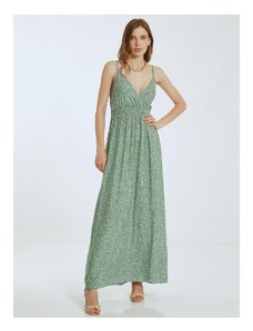 Celestino Φόρεμα με κρουαζέ μπούστο πρασινο ανοιχτο για Γυναίκα