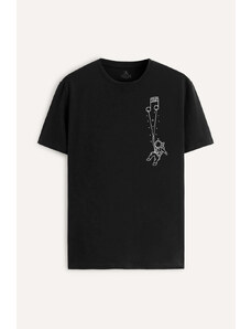 UnitedKind Space Jam, T-Shirt σε μαύρο χρώμα