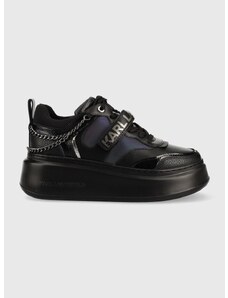 Δερμάτινα αθλητικά παπούτσια Karl Lagerfeld Anakapri χρώμα: μαύρο F30