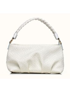 White Mini Fluffy - Mini Bag by Christina Malle CM97033