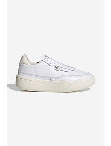 Δερμάτινα αθλητικά παπούτσια adidas Originals Her Court χρώμα: άσπρο