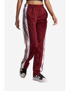 Παντελόνι φόρμας adidas Originals χρώμα κόκκινο IB7297