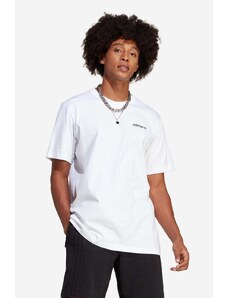 Βαμβακερό μπλουζάκι adidas Originals χρώμα άσπρο IC2364