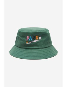 Βαμβακερό καπέλο by Parra χρώμα: πράσινο