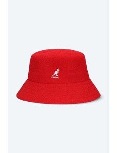 Καπέλο Kangol Bermuda Bucket χρώμα: κόκκινο