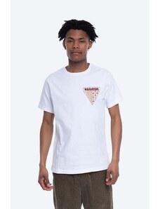 Βαμβακερό μπλουζάκι Maharishi χρώμα άσπρο 6300.WHITE