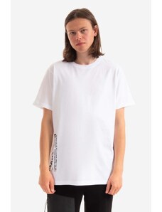 Βαμβακερό μπλουζάκι Maharishi χρώμα άσπρο 9752.WHITE