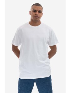 Βαμβακερό μπλουζάκι Maharishi ανδρικά, χρώμα: άσπρο F30