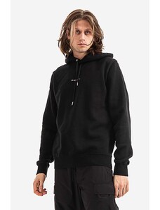 Βαμβακερή μπλούζα Han Kjøbenhavn Casual Hoodie χρώμα: μαύρο, με κουκούλα F30
