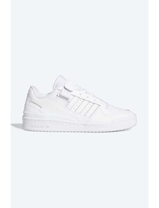 Δερμάτινα αθλητικά παπούτσια adidas Originals Forum Low χρώμα άσπρο