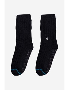 Κάλτσες Stance Rowan χρώμα: μαύρο