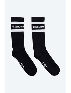 Stepney Workers Club Βαμβακερές κάλτσες S.W.C Fosfot χρώμα μαύρο YZ03012