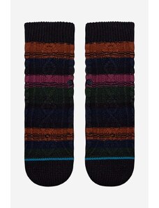 Κάλτσες Stance Toasted χρώμα: μαύρο