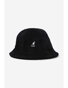 Καπέλο Kangol Velour Slub Casual χρώμα: μαύρο