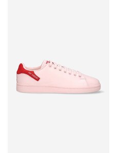 Δερμάτινα αθλητικά παπούτσια Raf Simons Orion χρώμα: ροζ F30