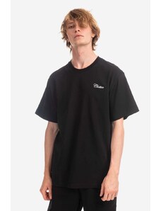 Βαμβακερό μπλουζάκι CLOTTEE Script SS Tee χρώμα: μαύρο