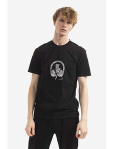 Neil Barrett Βαμβακερό μπλουζάκι Neil Barett Bolts χρώμα: μαύρο