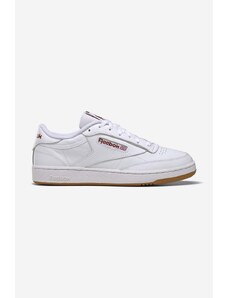 Δερμάτινα αθλητικά παπούτσια Reebok Classic Reebok Club C 85 IE1873 χρώμα: άσπρο