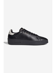 Δερμάτινα αθλητικά παπούτσια adidas Originals H06184 Stan Smith Relasted χρώμα: μαύρο