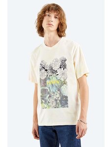 Βαμβακερό μπλουζάκι Levi's Relaxed Fit Tee Sketch χρώμα: μπεζ