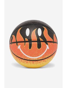 Μπάλα Market x Smiley Flame Basketball χρώμα: πορτοκαλί