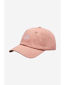 Βαμβακερό καπέλο του μπέιζμπολ Billionaire Boys Club χρώμα: ροζ