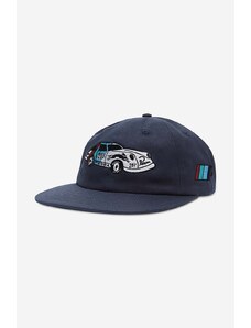 Βαμβακερό καπέλο του μπέιζμπολ by Parra Racing Team 6 χρώμα: ναυτικό μπλε