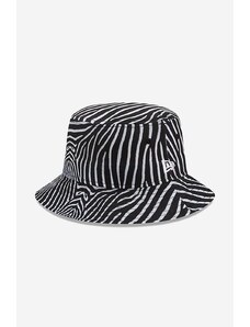 Βαμβακερό καπέλο New Era Animal Tapered χρώμα: μαύρο
