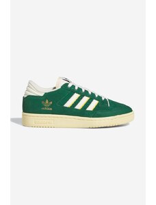 Σουέτ αθλητικά παπούτσια adidas Originals Centennial 85 LO χρώμα: πράσινο F30